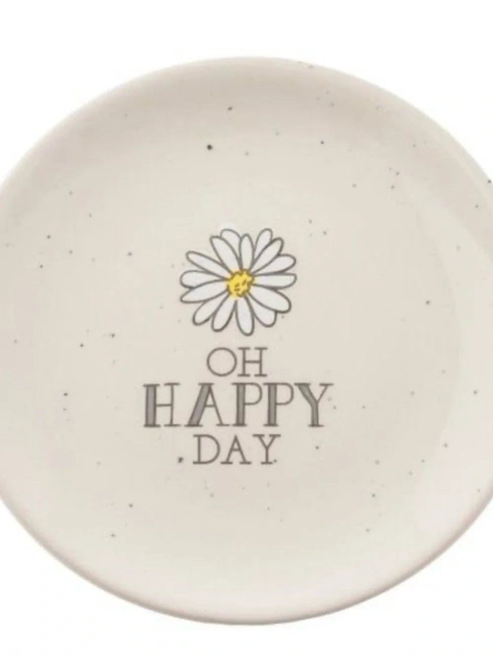 12 Count Ring Dish  Oh Happy Day Decorative Daisy
